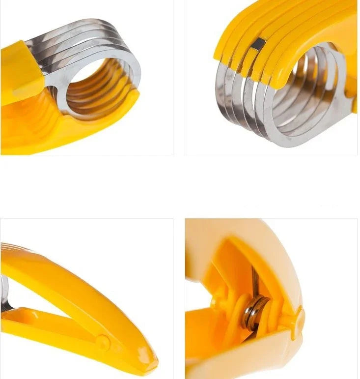 Eco-Friendly Banana & Fruit Slicer – Durable Kitchen Cutter for Effortless Slicing of Bananas, Cucumbers, and Other Produce