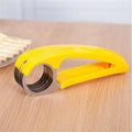 Eco-Friendly Banana & Fruit Slicer – Durable Kitchen Cutter for Effortless Slicing of Bananas, Cucumbers, and Other Produce